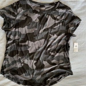 Old Navy Camo workout top.